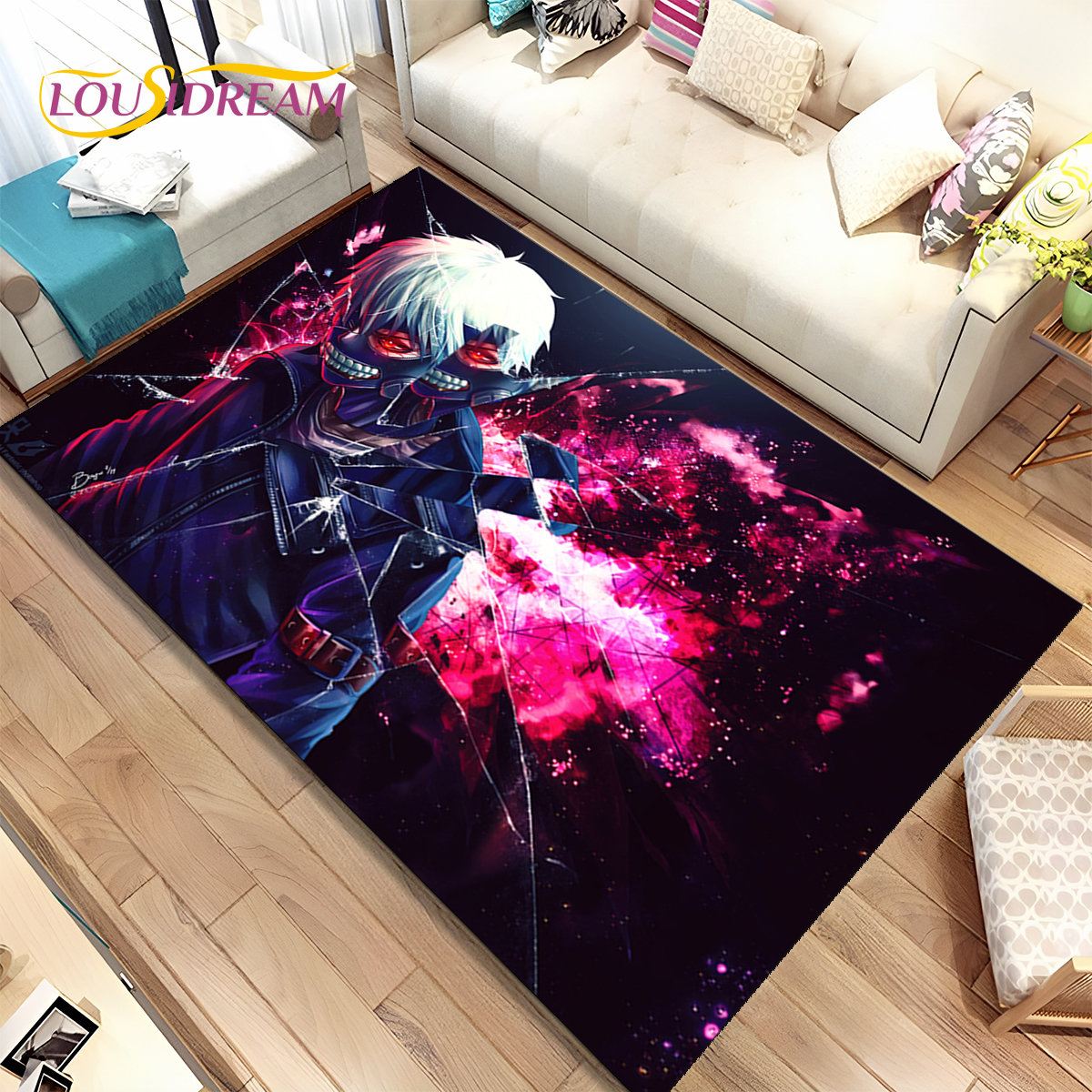 Kids Outdoor Flooring - Japan Anime Tokyo Ghoul Cartoon Area