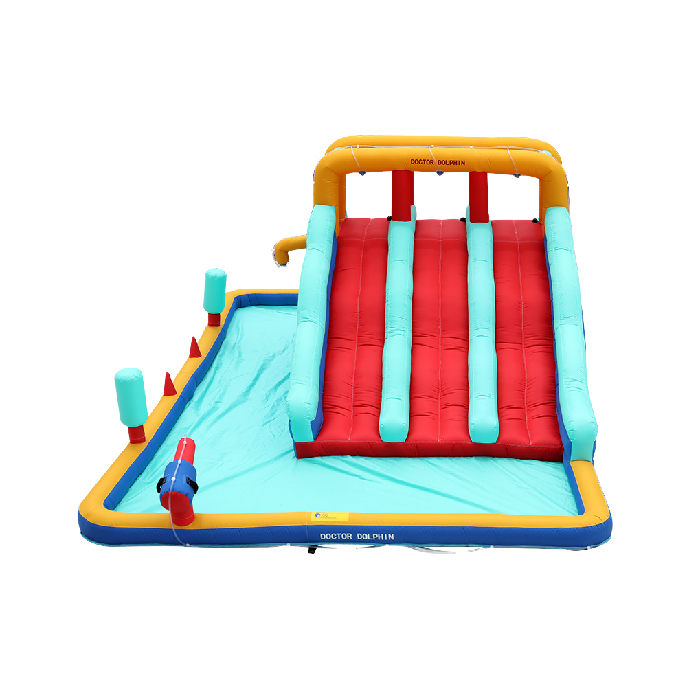 Kids Outdoor Bounce House - Outdoor Inflatable Bouncy Castle with Slide