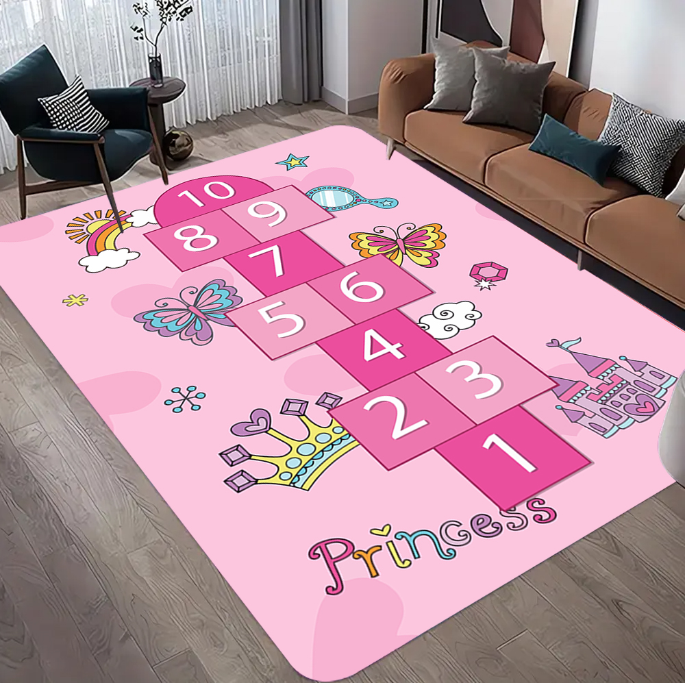 Kids Outdoor Games Ideas - Pink City Carpet for Girls Room