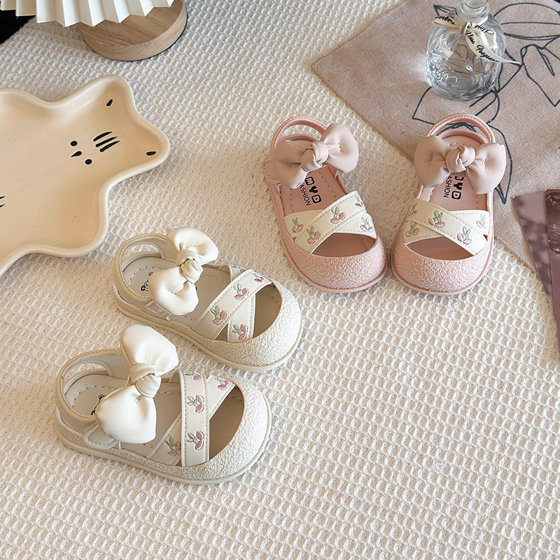 Kids Outdoor Lounge Set - First Walker Kids Toes Capped Sandals