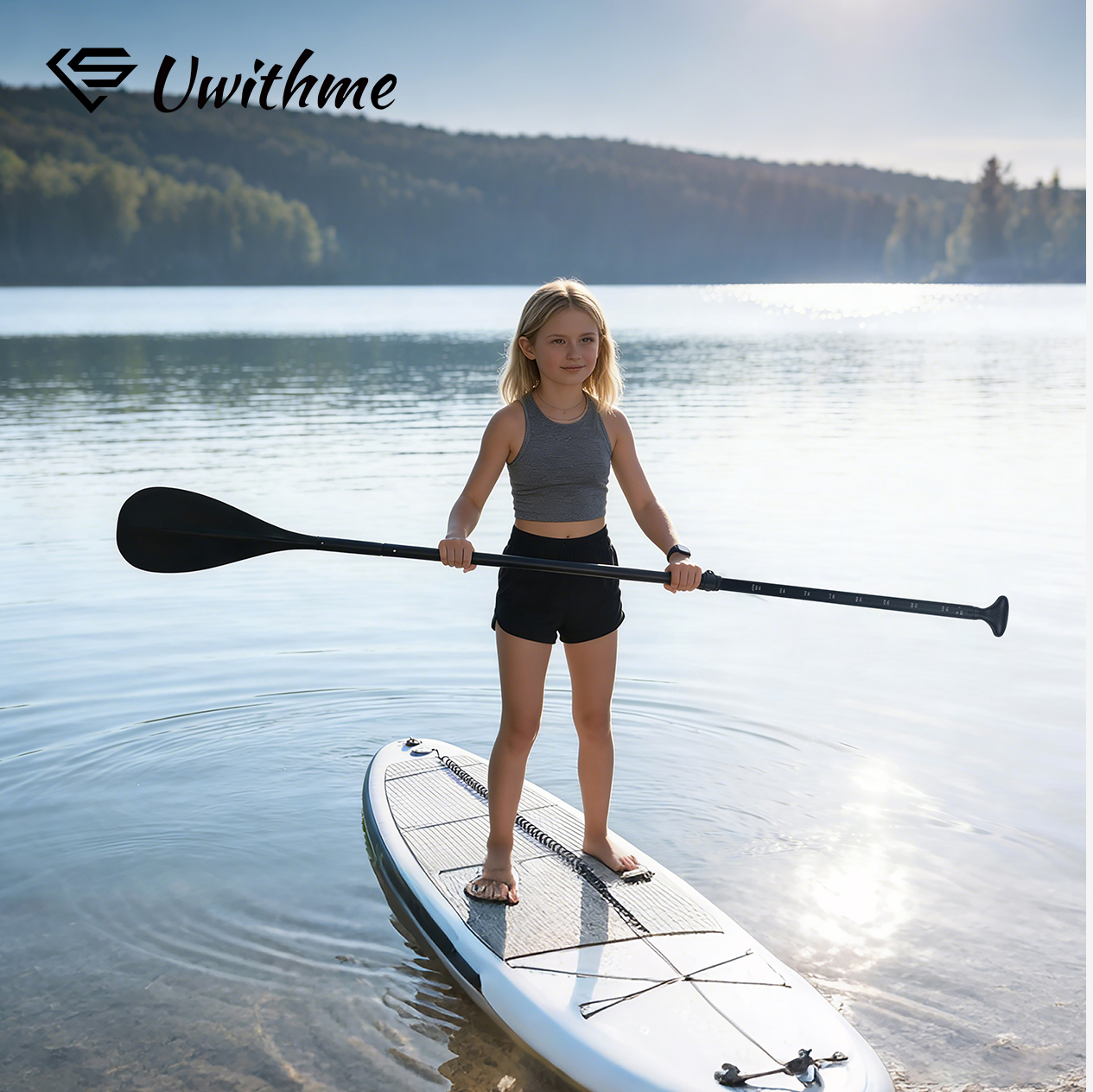 Kids Outdoor Lounge Set - Children Adjustable Aluminum Alloy Paddle 3