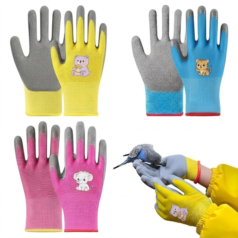 Kids Outdoor Activity Centre - Kids Gardening Work Gloves Toddler Children