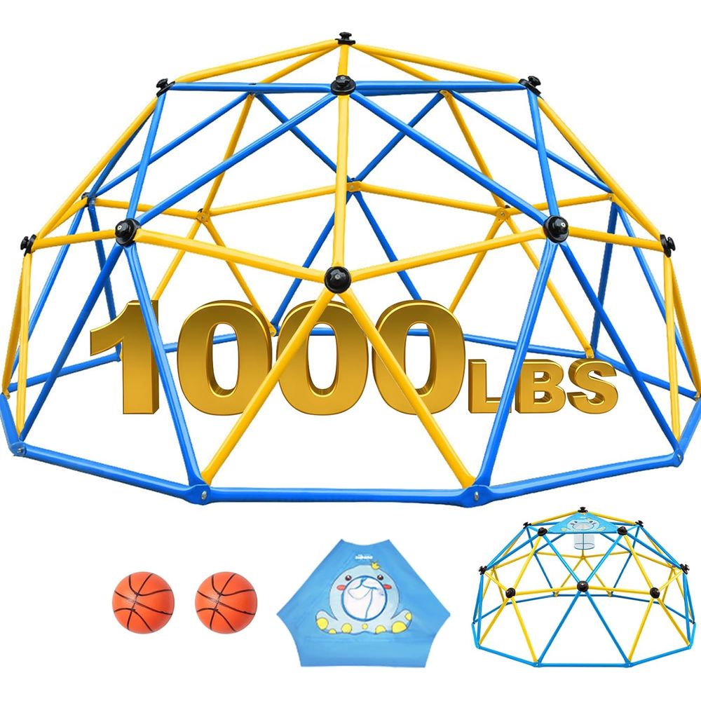 Kids Outdoor Jungle Gym Dome - Zupapa 10T ClimDome, Outdoor Jungle Gym