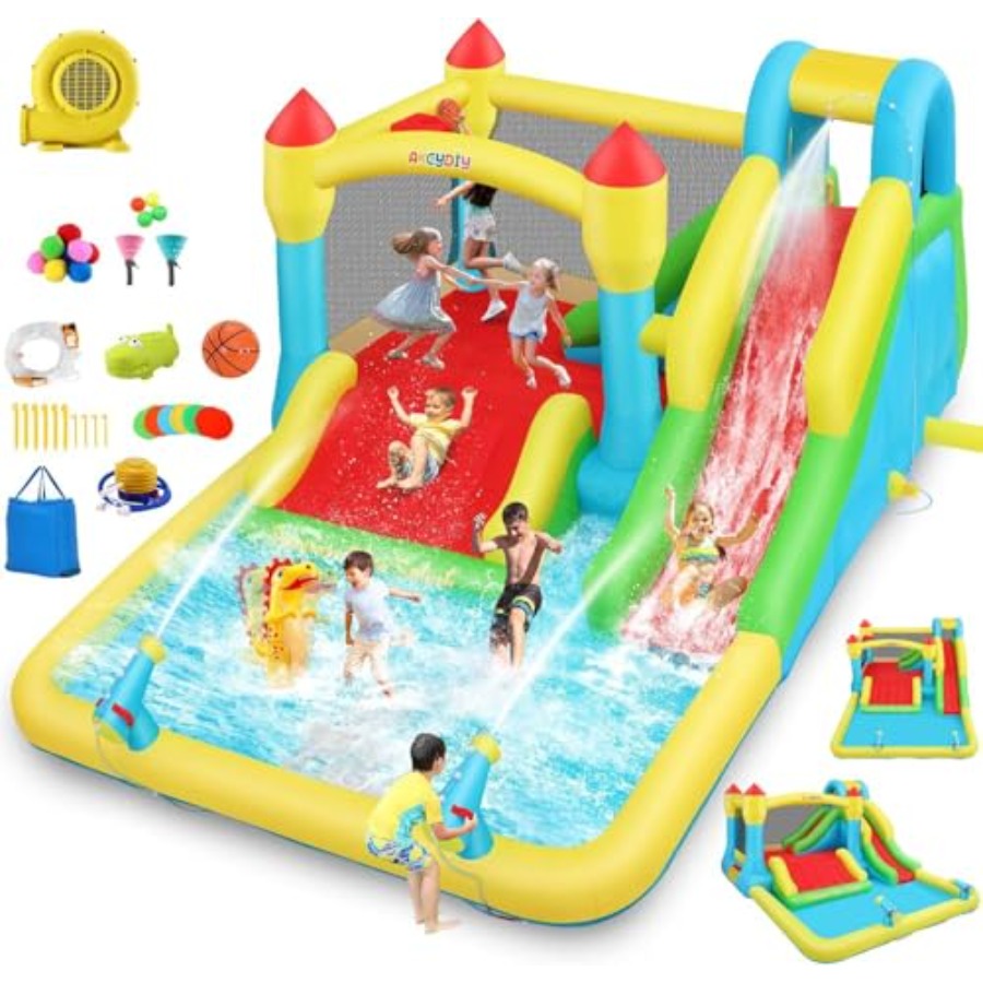 Outdoor/Indoor inflatable wate - Kids Outdoor Bounce House recensione e prezzo