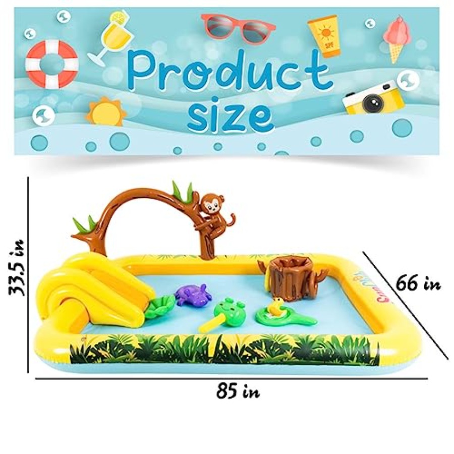 Outdoor inflatable jungle anim - Kids Outdoor Pool recensione e prezzo