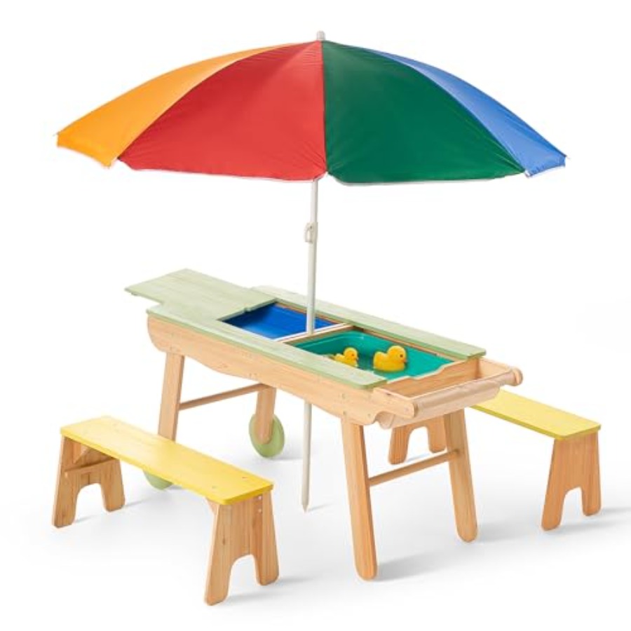 Indoor outdoor 3-in-1 kids pic - Kids Outdoor Umbrella For Table recensione e prezzo