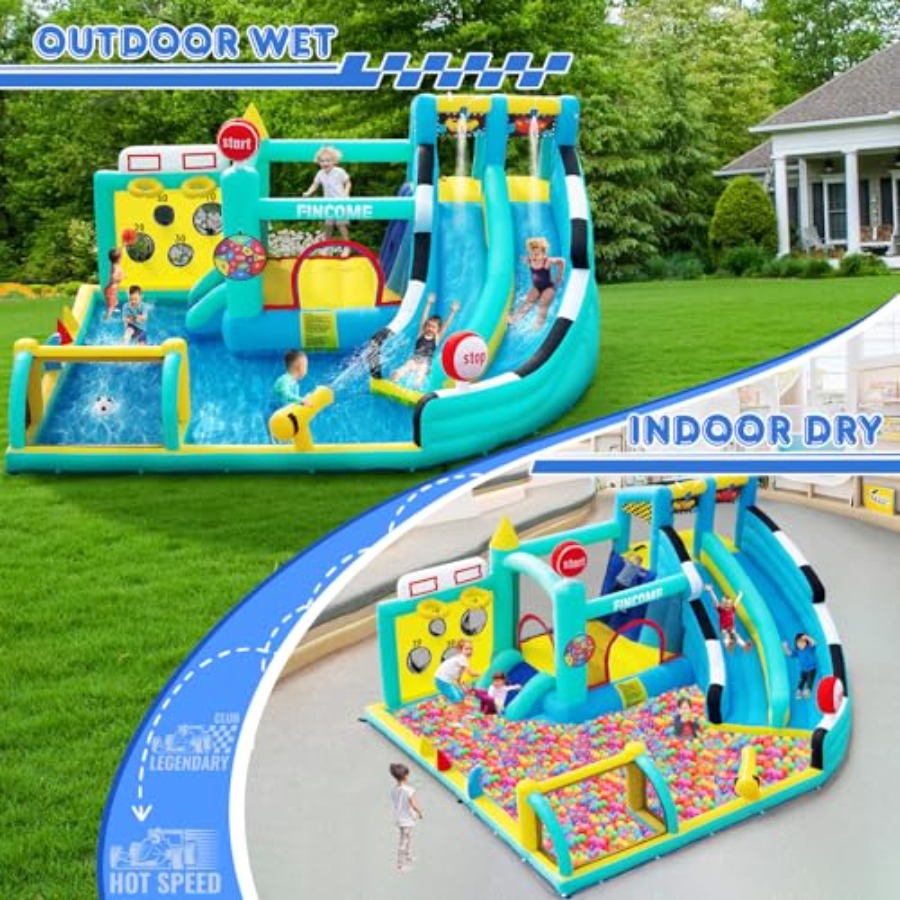 Outdoor indoor inflatable boun - Kids Outdoor Bounce House recensione e prezzo