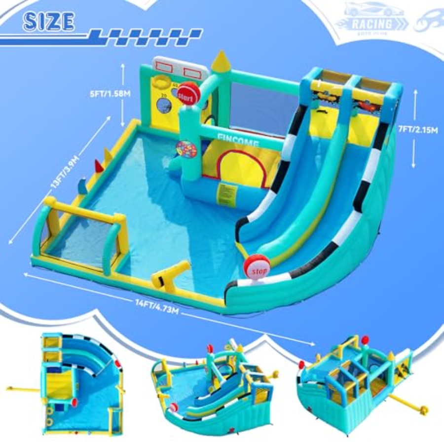 Outdoor indoor inflatable boun - Kids Outdoor Bounce House recensione e prezzo