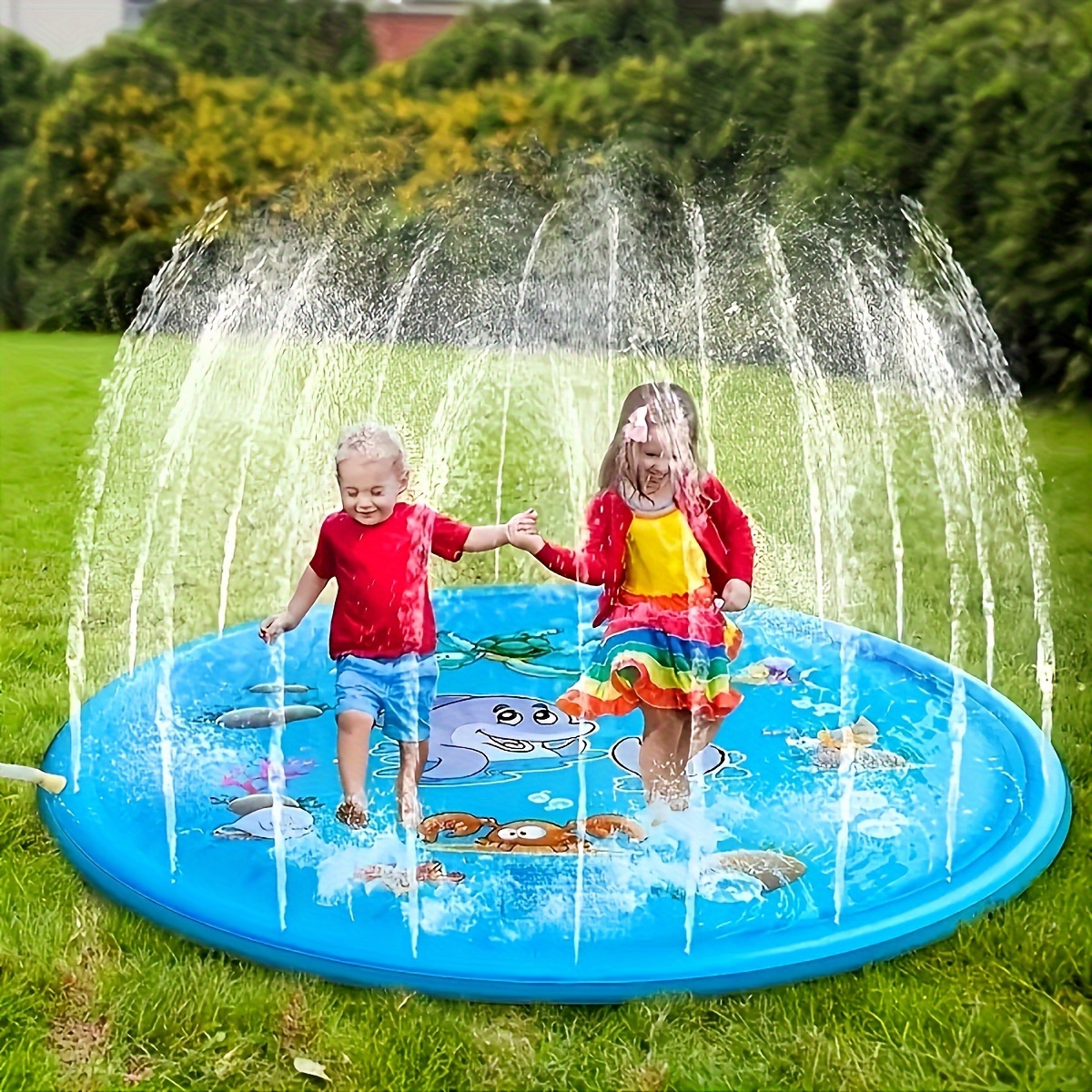 Children Play Spray Mat 100cm  - Kids Outdoor Activity Centre recensione e prezzo