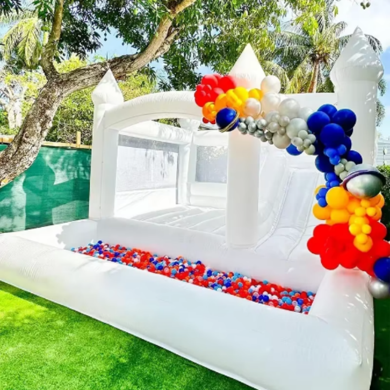 White Bounce House for Kids an - Kids Outdoor Bounce House recensione e prezzo