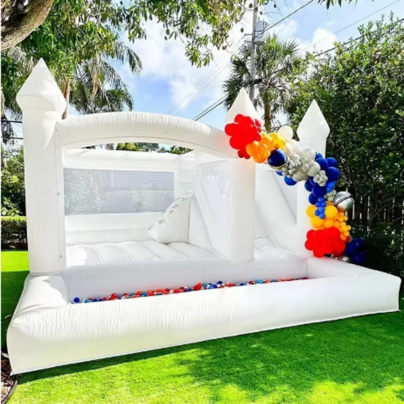 White Bounce House for Kids an - Kids Outdoor Bounce House recensione e prezzo