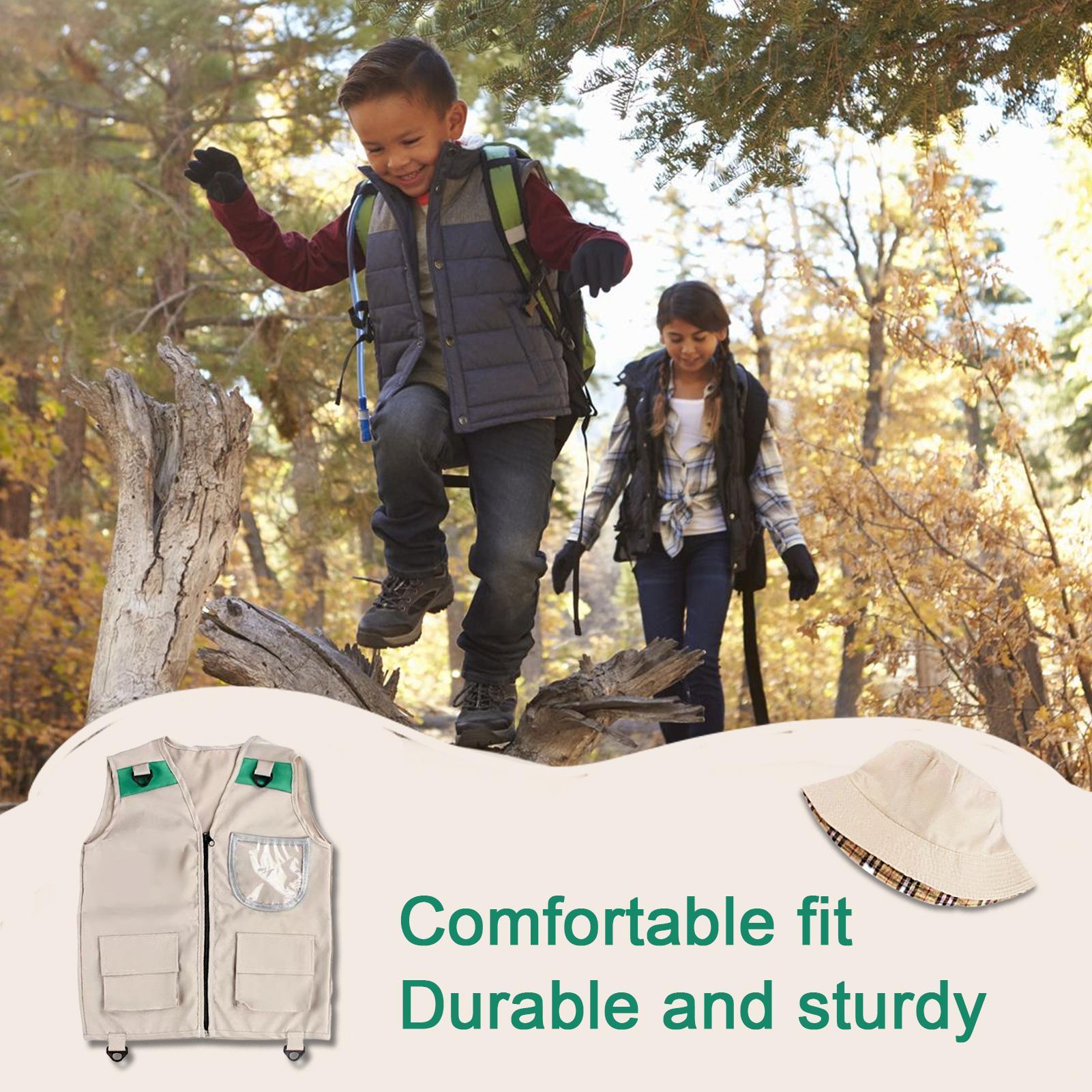 Fishing Vest Kids Camping Outf - Kids Outdoor Zoo recensione e prezzo