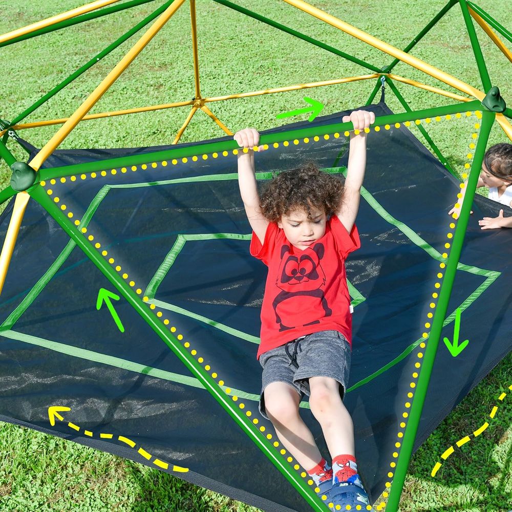 Durable Climbing Dome with Ham - Kids Outdoor Jungle Gym Dome recensione e prezzo