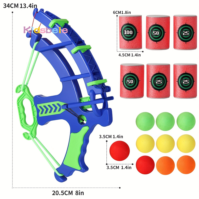 Foam Ball Shooting Toy Bow – S - Kids Outdoor Lounge Set recensione e prezzo
