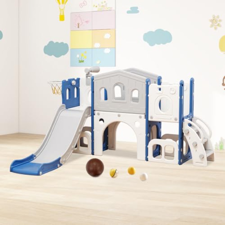 8 in 1 Toddler Slide Set Kid S - Kids Outdoor Climber recensione e prezzo
