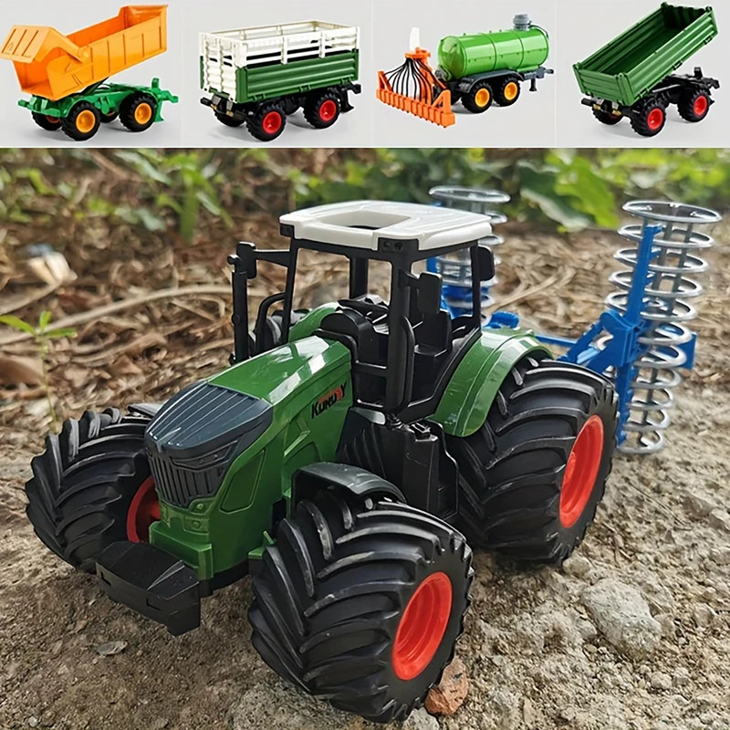 1:24 Inertial Farm Tractor wit - Kids Outdoor Activity Set recensione e prezzo
