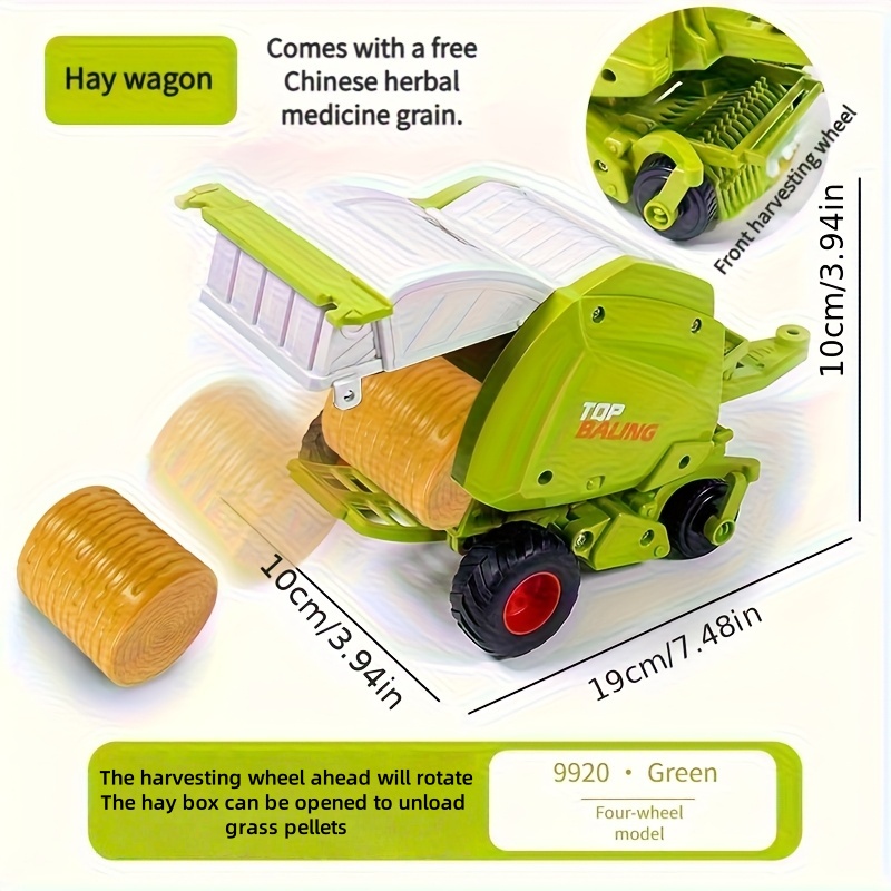 1:24 Inertial Farm Tractor wit - Kids Outdoor Activity Set recensione e prezzo