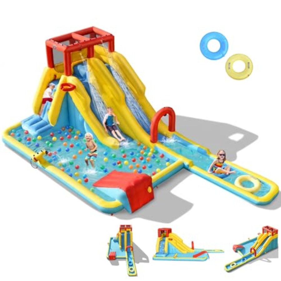 Outdoor inflatable water slide - Kids Outdoor Pool recensione e prezzo
