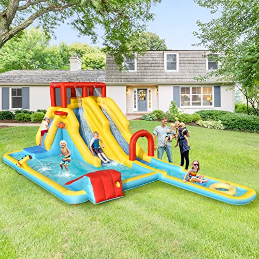 Outdoor inflatable water slide - Kids Outdoor Pool recensione e prezzo