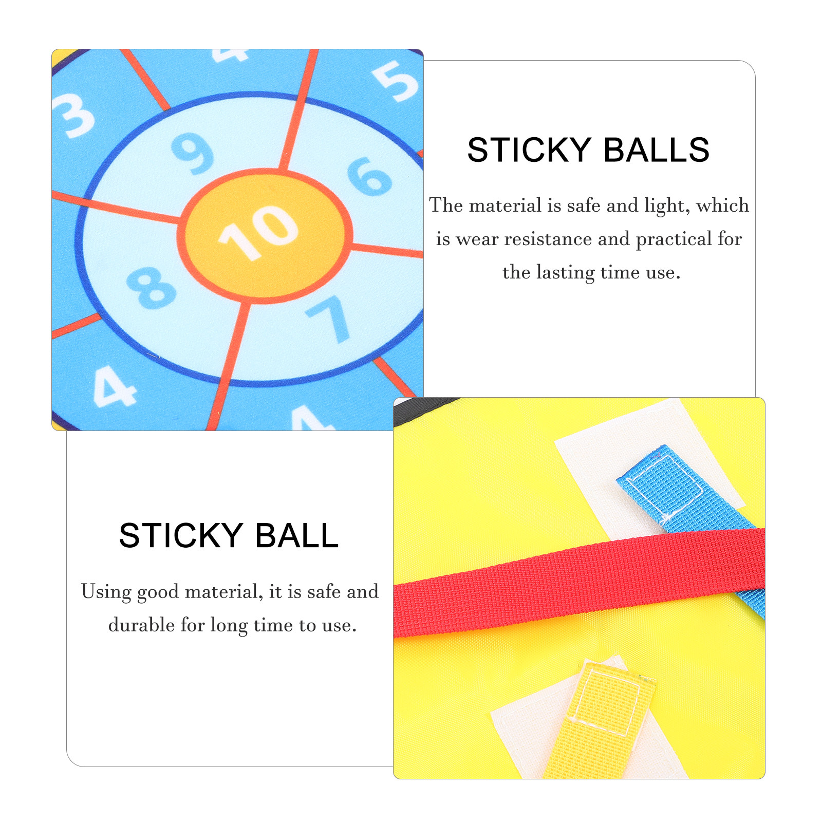 1Set Sticky Ball Vest Kit Soft - Kids Outdoor Games recensione e prezzo