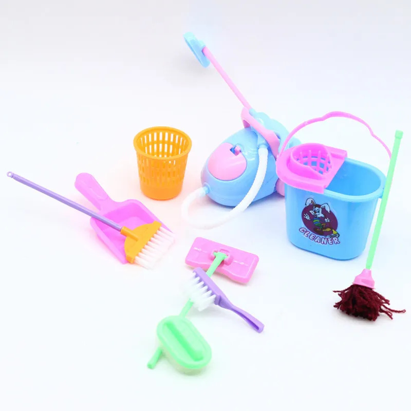9PCS Miniature Doll House Clea - Kids Outdoor Broom recensione e prezzo
