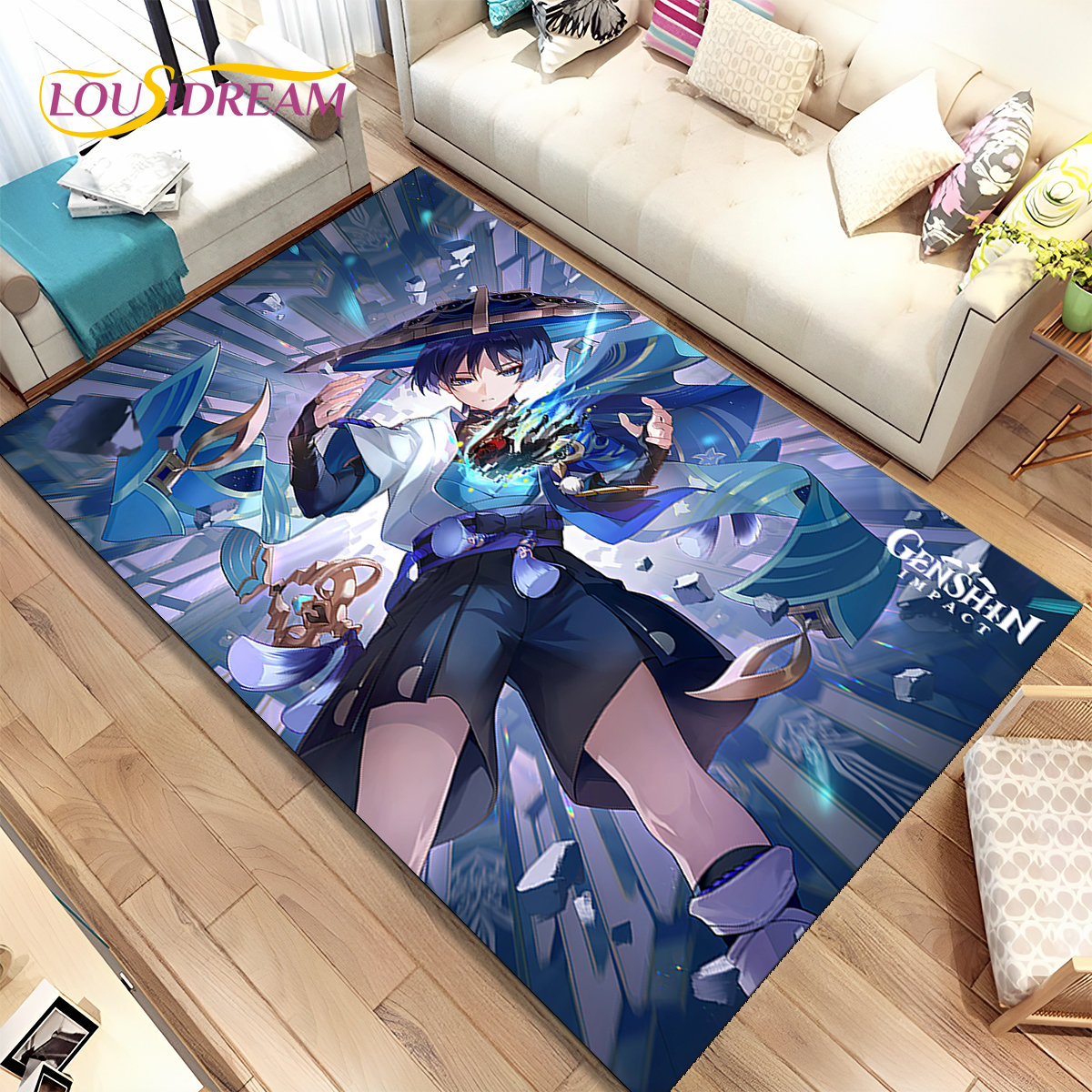Genshin Impact Cartoon Game Ar - Kids Outdoor Flooring recensione e prezzo