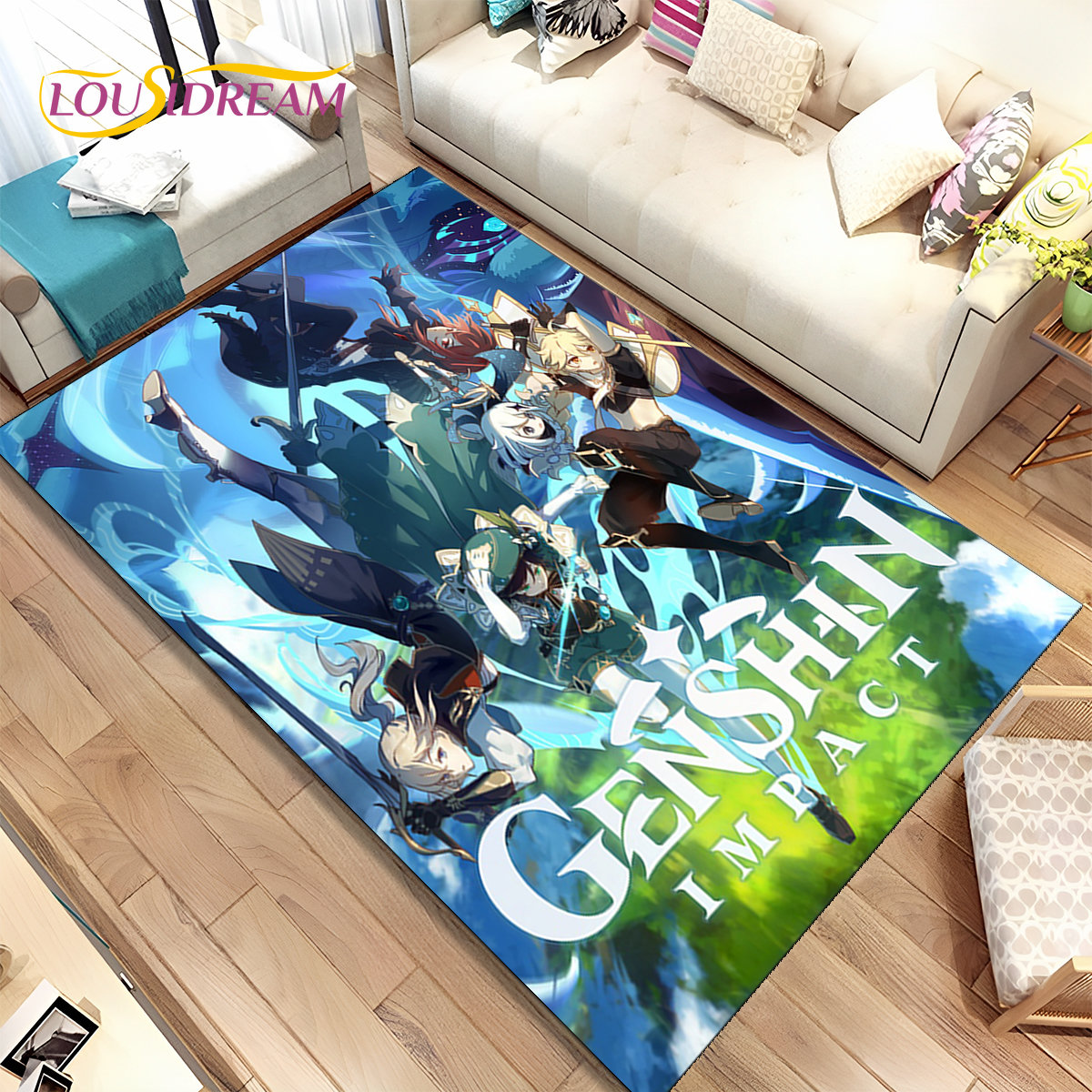 Genshin Impact Cartoon Game Ar - Kids Outdoor Flooring recensione e prezzo