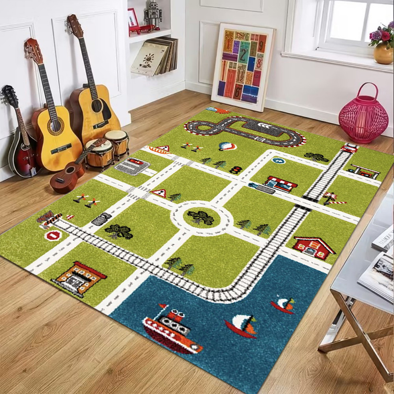 Cartoon City And Zoo Road Map  - Kids Outdoor Zoo recensione e prezzo
