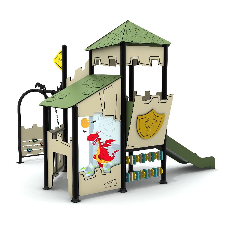 Wooden Outdoor Playground Set  - Kids Outdoor Wooden Playset recensione e prezzo