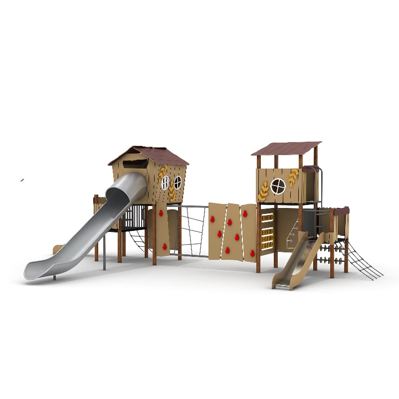 Wooden Outdoor Playground Set  - Kids Outdoor Wooden Playset recensione e prezzo