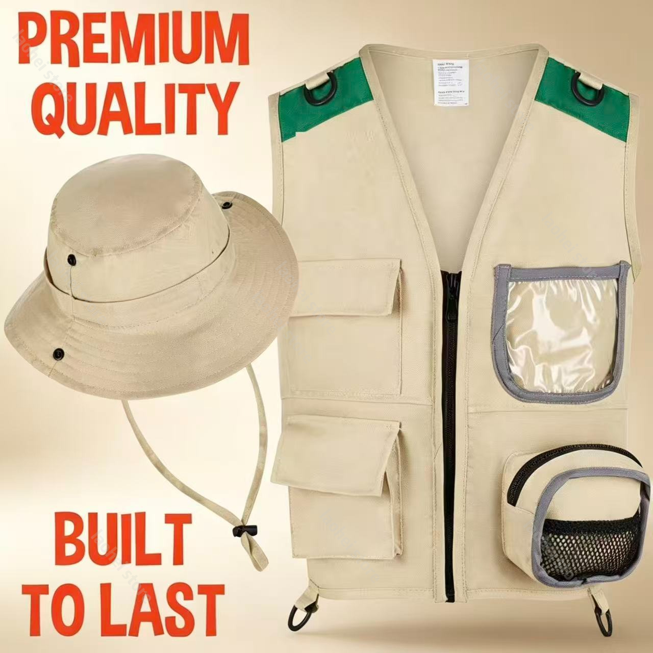 Kids Explorer Vest and Hat Cos - Kids Outdoor Games recensione e prezzo