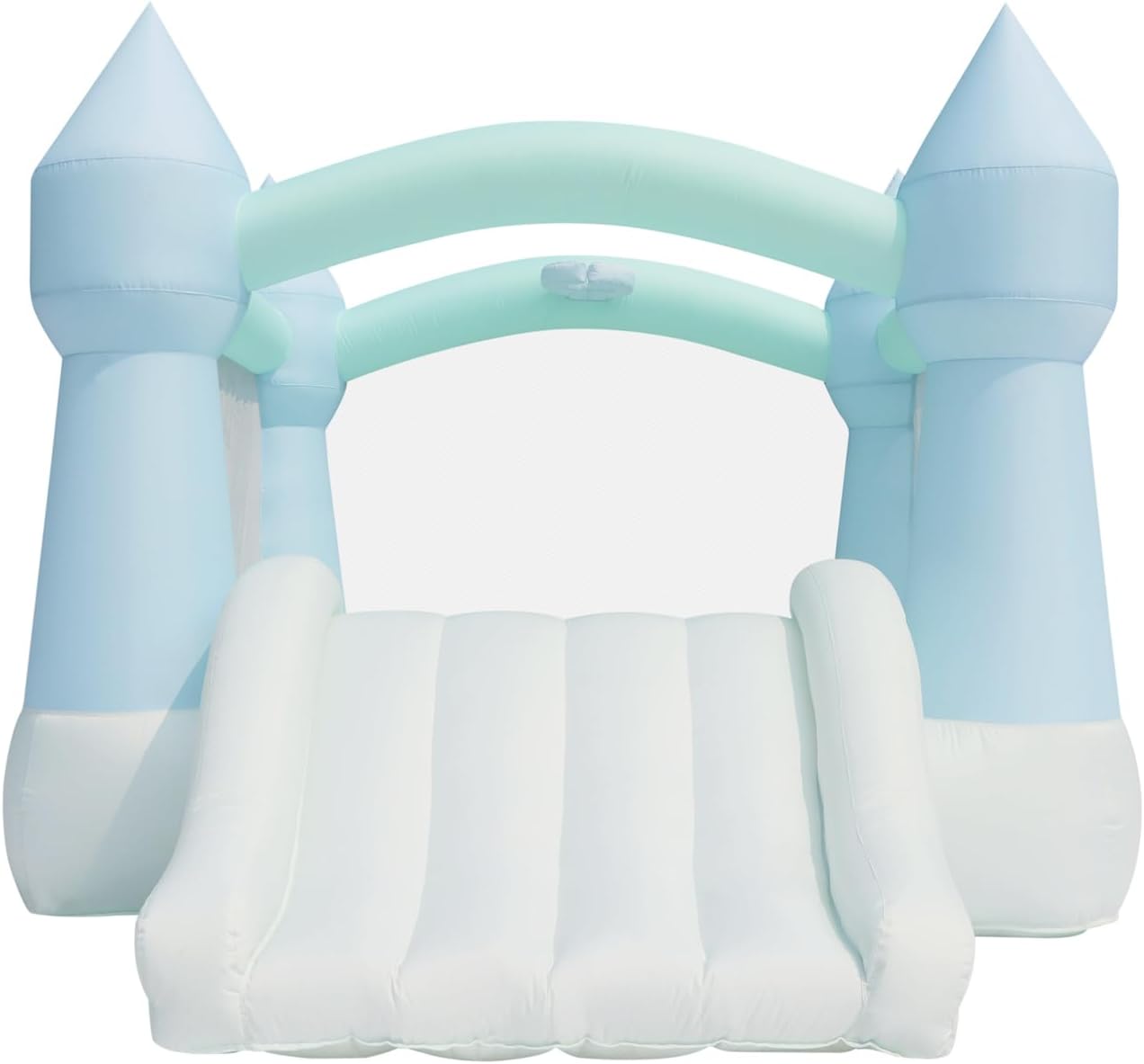 Pastel Bounce House with Slide - Kids Outdoor Bounce House recensione e prezzo