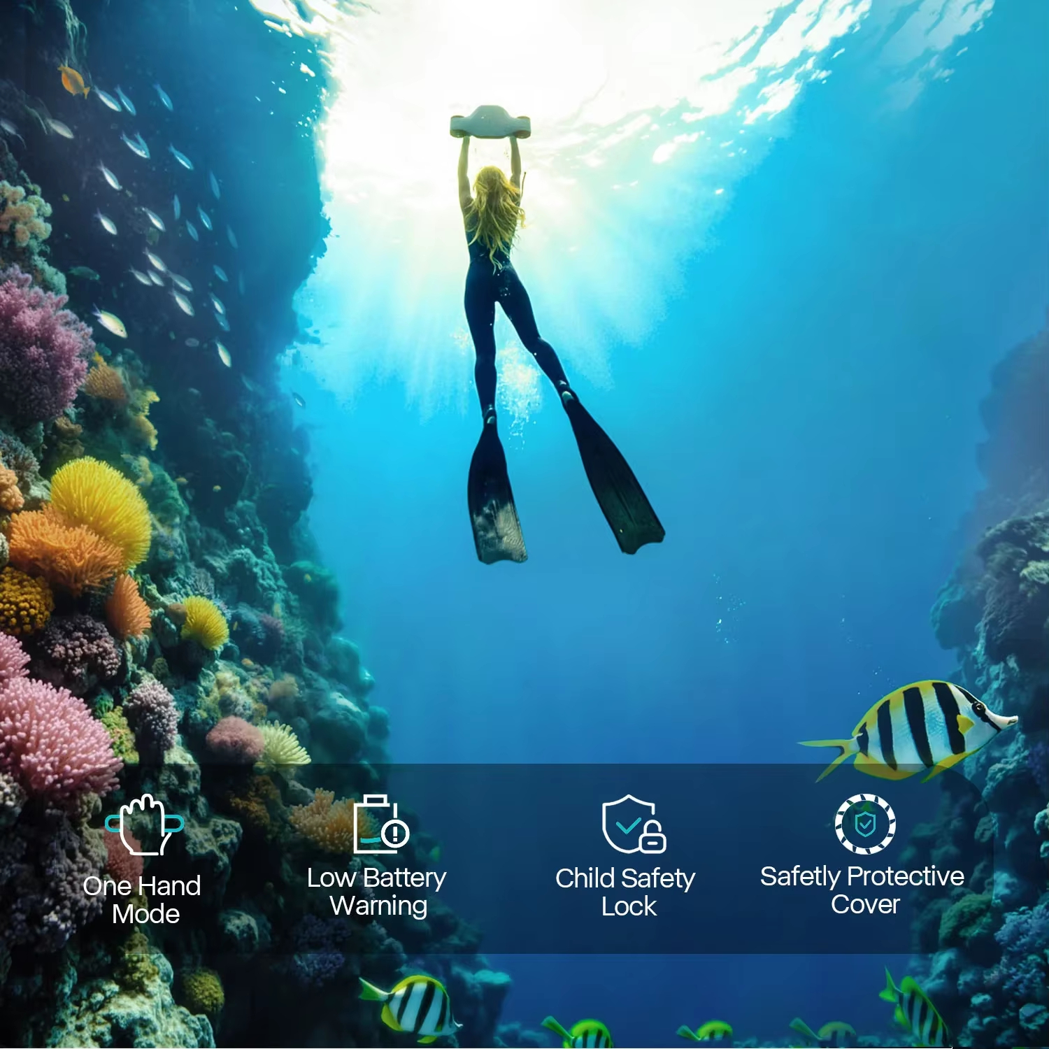Asiwo MANTA 2 Underwater Scoot - Outdoor Kid recensione e prezzo