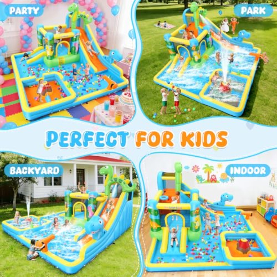 Outdoor backyard inflatable wa - Kids Outdoor Bounce House recensione e prezzo