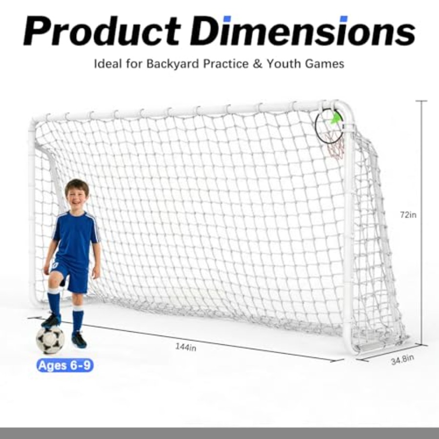 12x6 FT Rust-Proof Reinforced  - Kids Outdoor Games recensione e prezzo