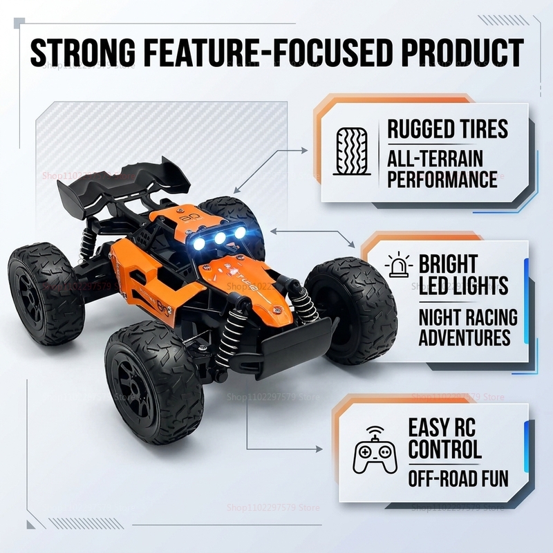 Alloy RC Car 1:32 Scale 2WD 2. - Kids Outdoor Climber recensione e prezzo