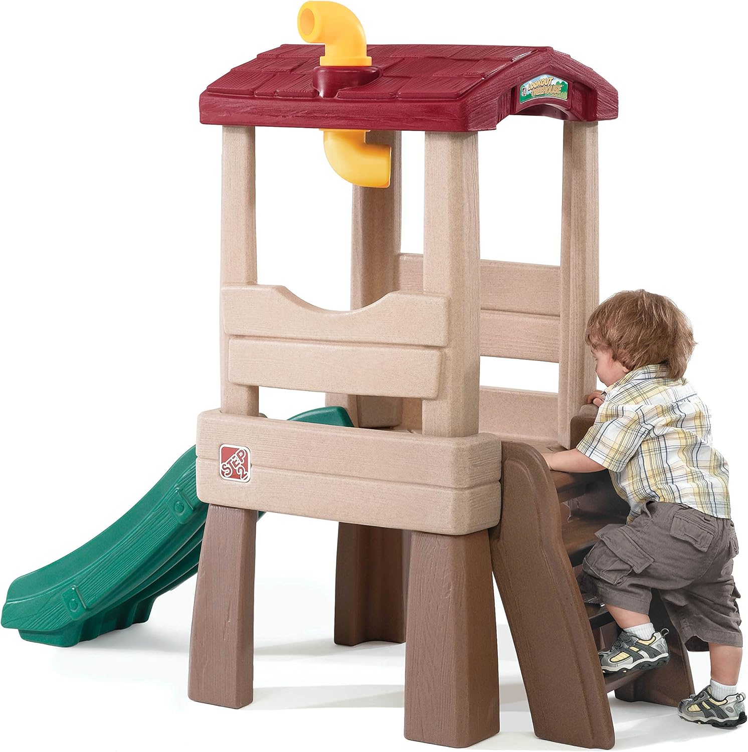 Play Naturally Playful Lookout - Kids Outdoor Wooden Playset recensione e prezzo
