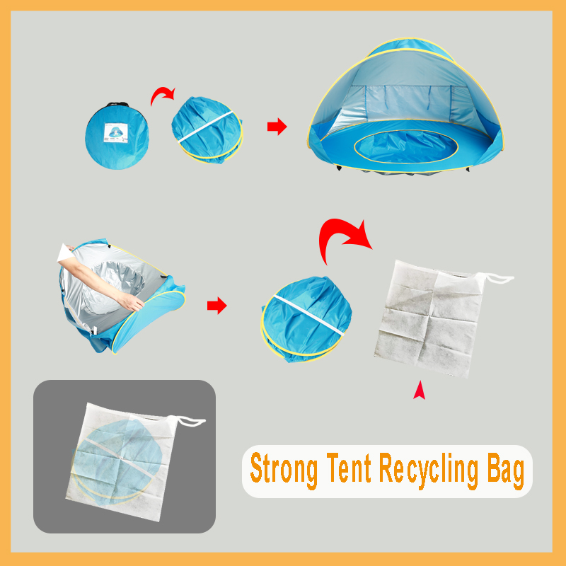 Baby Beach Tent Portable Shade - Kids Outdoor Activity Centre recensione e prezzo