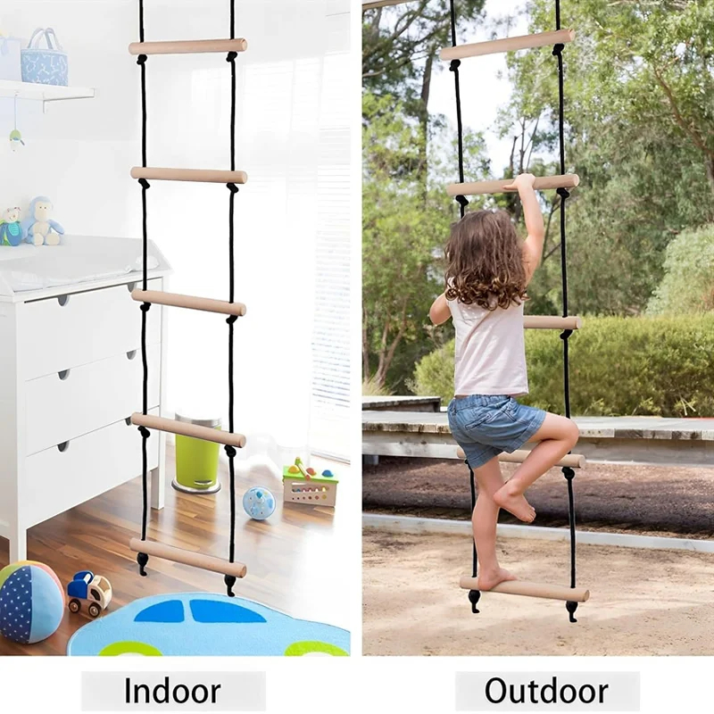 Children Climbing Rope Ladder  - Kids Outdoor Climber recensione e prezzo