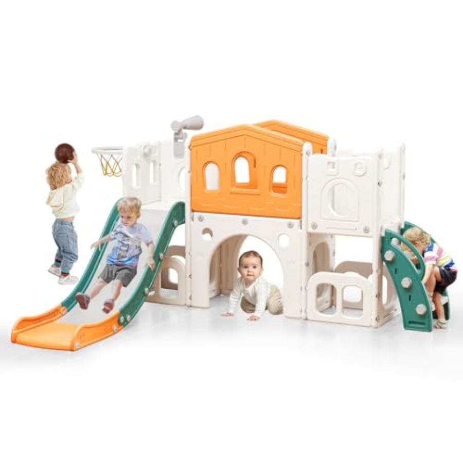 8 in 1 Toddler Slide Set Kid S - Kids Outdoor Climber recensione e prezzo
