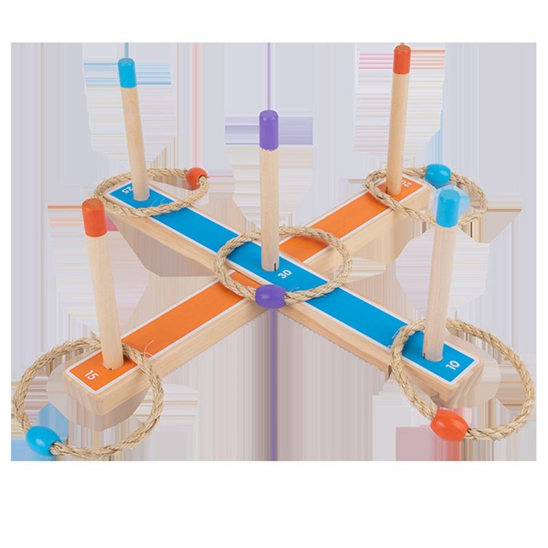 Component Ring Toss Toy Set Ki - Kids Outdoor Wooden Playset recensione e prezzo