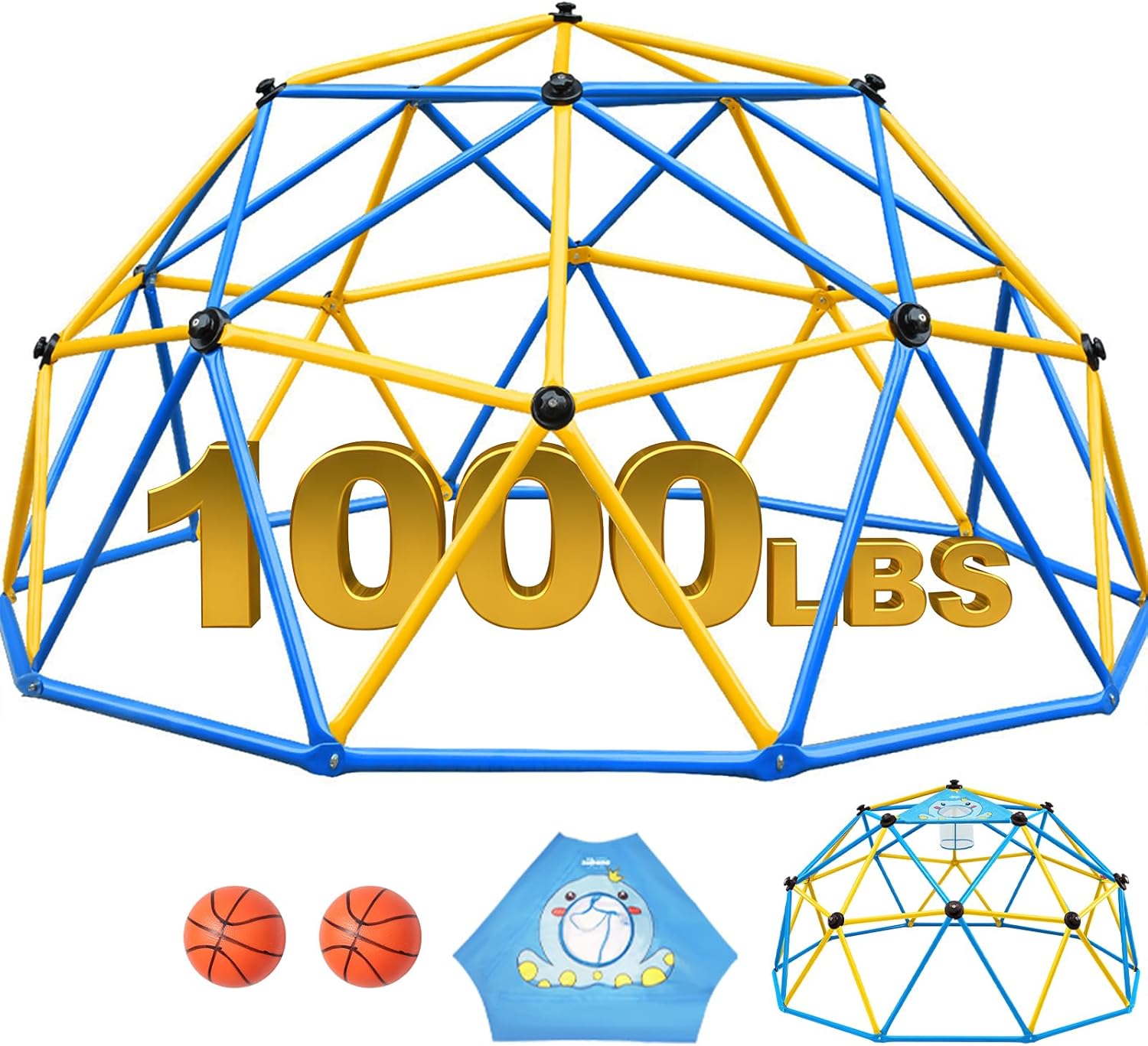 Zupapa 10FT Climbing Dome, Out - Kids Outdoor Jungle Gym Dome recensione e prezzo