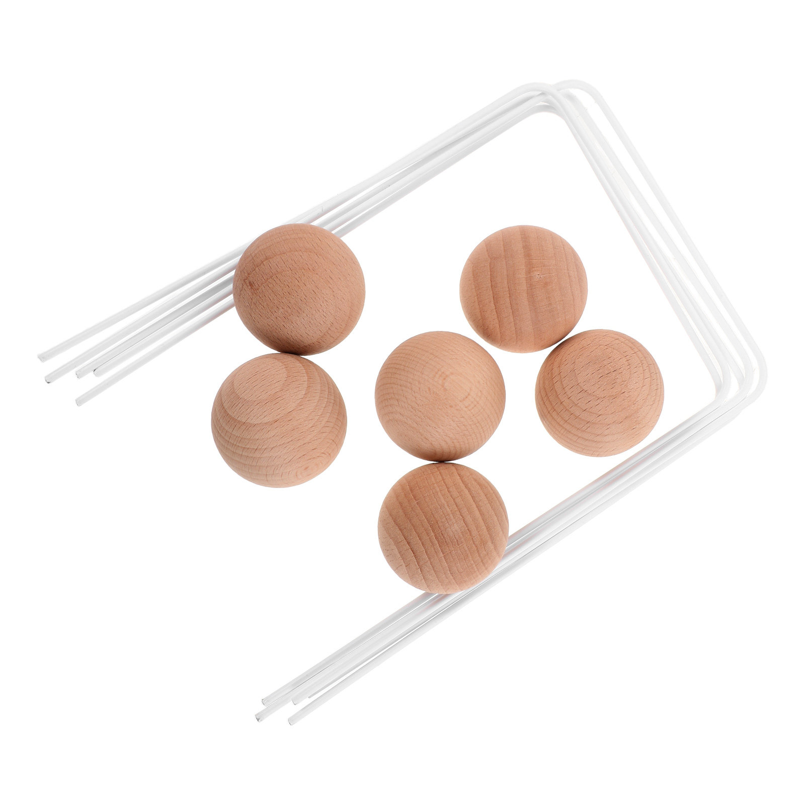 1Set Croquet Set Kids Outdoor  - Kids Outdoor Wooden Playset recensione e prezzo