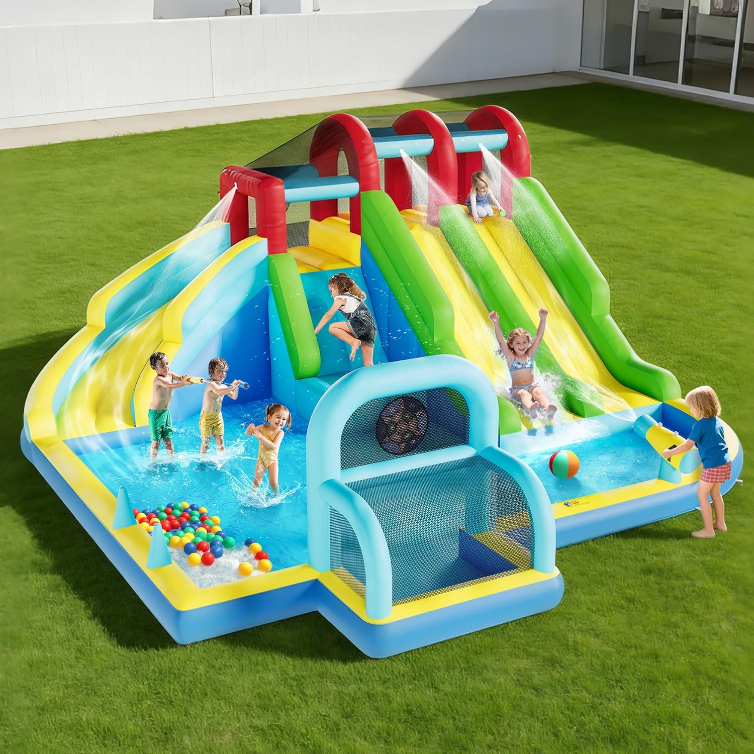 Inflatable Bounce House Oxford - Kids Outdoor Activity Centre recensione e prezzo