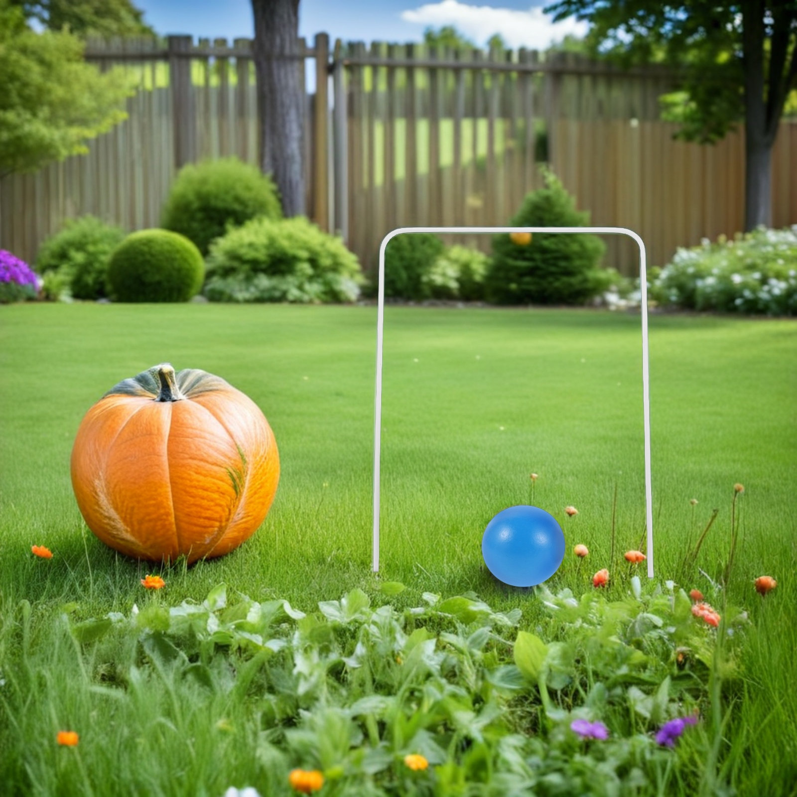 1Set Croquet Game Kit Kids Woo - Kids Outdoor Wooden Playset recensione e prezzo