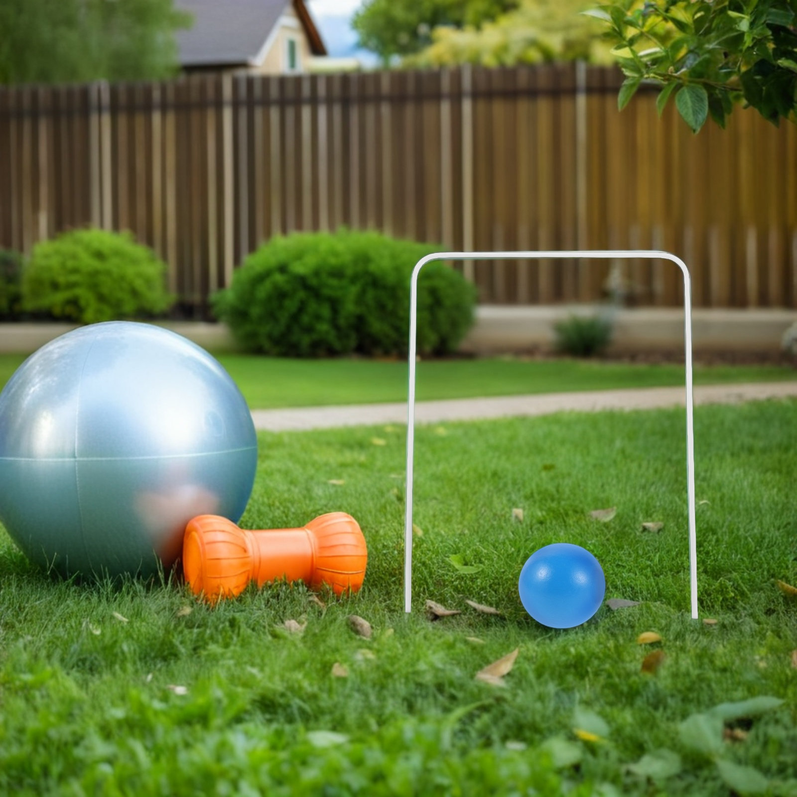 1Set Croquet Game Kit Kids Woo - Kids Outdoor Wooden Playset recensione e prezzo