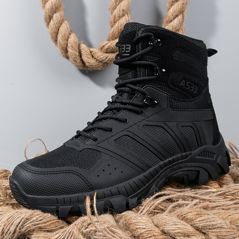 Men Tactical Boots Lace Up Des - Kids Outdoor Climber recensione e prezzo