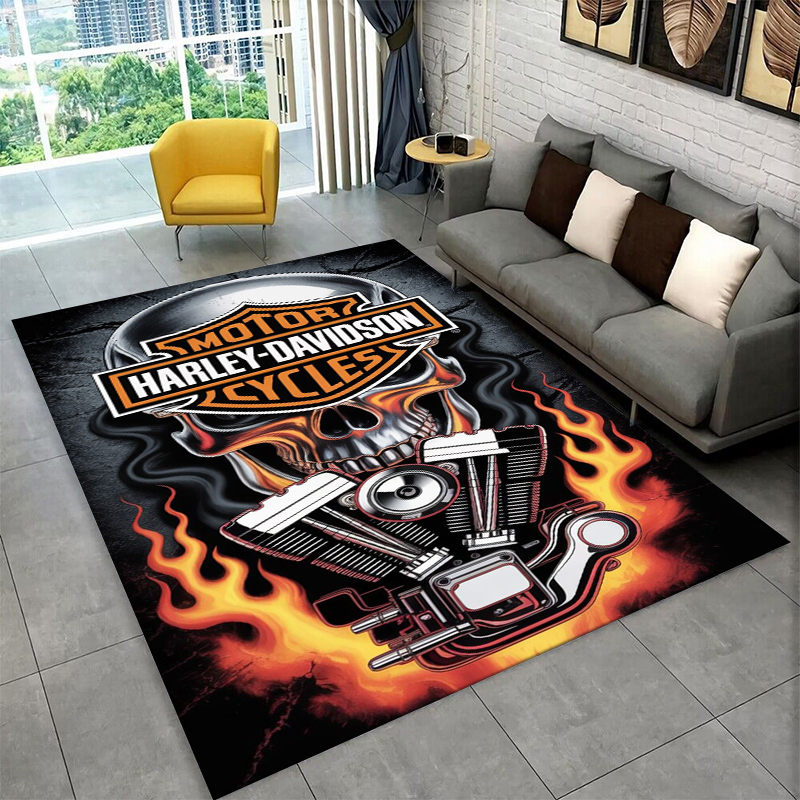 Retro H-Harleys Racing Moto No - Kids Outdoor Flooring recensione e prezzo