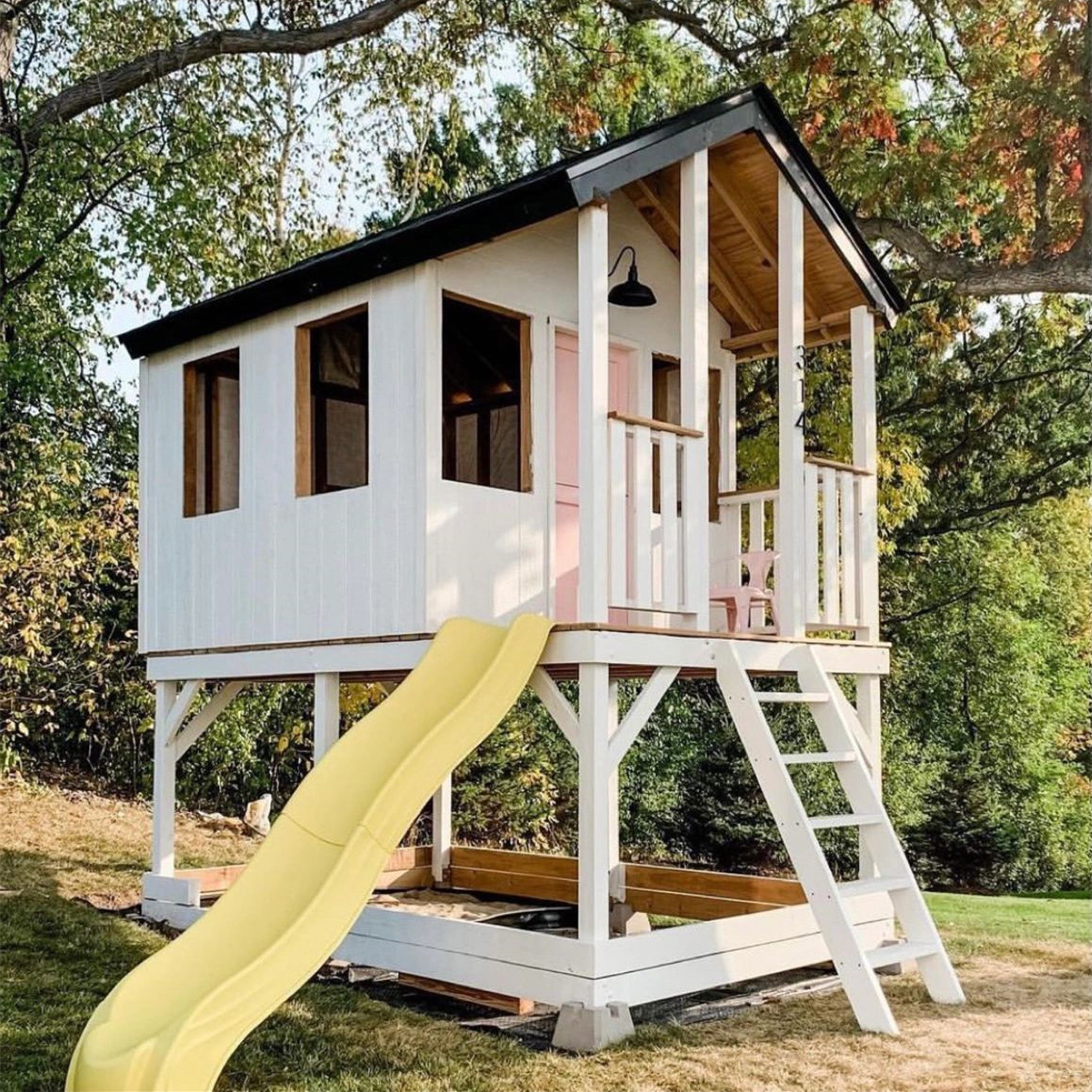 Kindergarten Playhouse Outdoor - Kids Outdoor Furniture recensione e prezzo