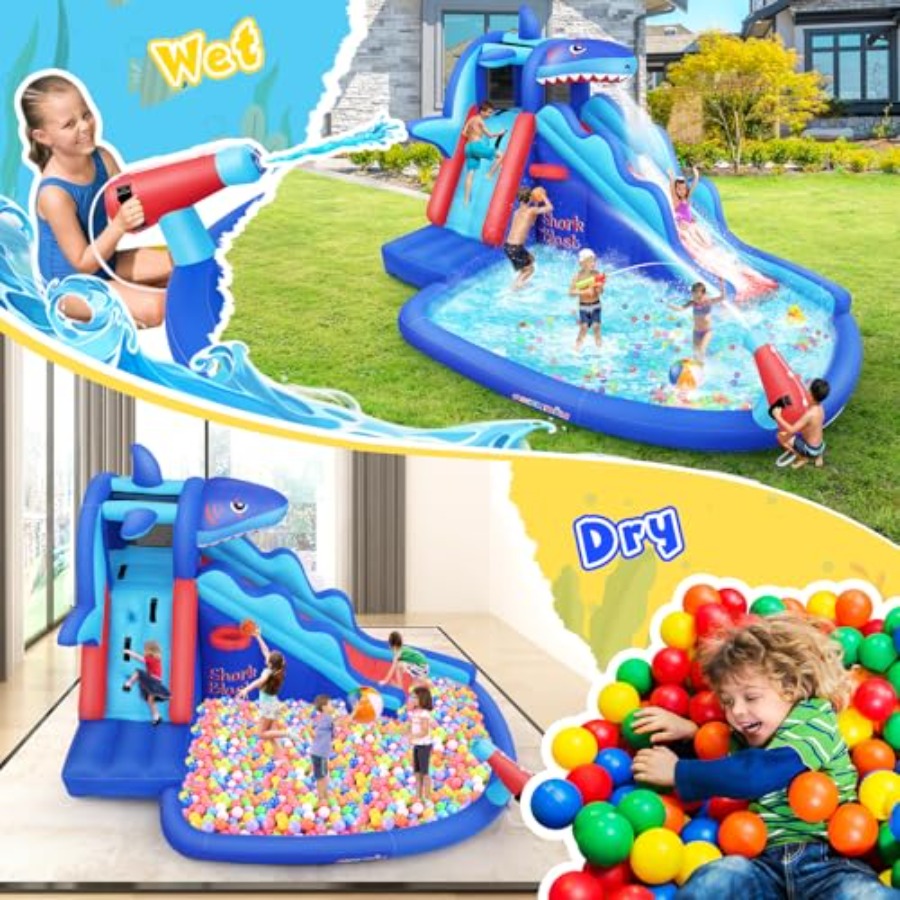 Outdoor/Indoor inflatable wate - Kids Outdoor Bounce House recensione e prezzo